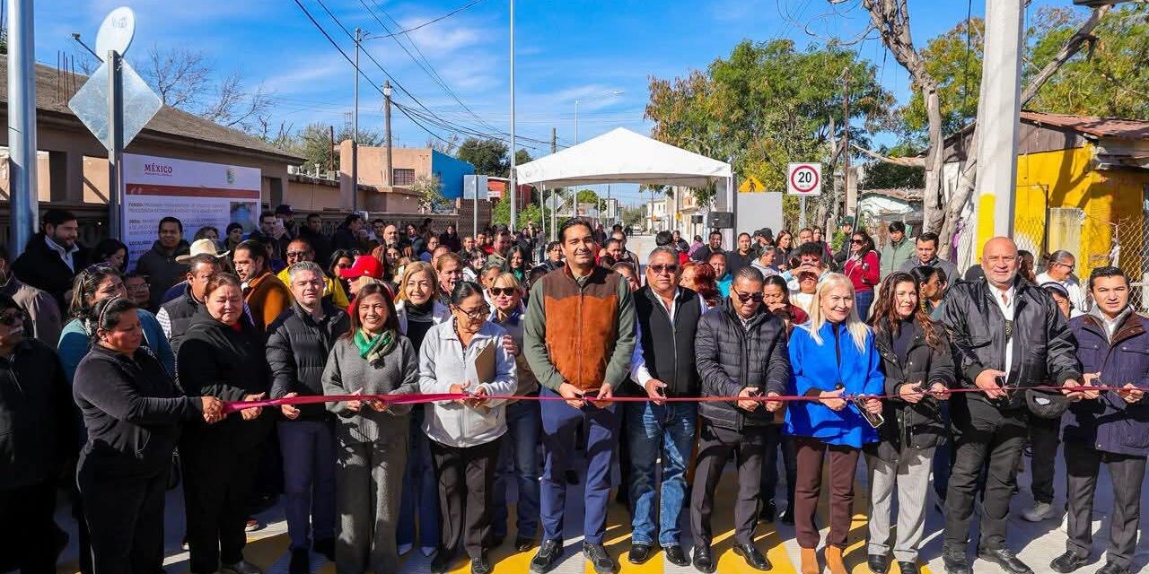 MÁS MOVILIDAD Y BIENESTAR PARA LA LÁZARO CÁRDENAS: GOBIERNO DE REYNOSA ENTREGA PAVIMENTACIÓN DE LA CALLE HONDURAS