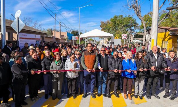 MÁS MOVILIDAD Y BIENESTAR PARA LA LÁZARO CÁRDENAS: GOBIERNO DE REYNOSA ENTREGA PAVIMENTACIÓN DE LA CALLE HONDURAS