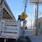 FORTALECE GOBIERNO DE REYNOSA LA SEGURIDAD VIAL CON NUEVOS SEÑALAMIENTOS EN ZONAS DE ALTO TRÁNSITO