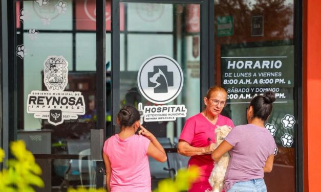 RECUERDA EL GOBIERNO DE REYNOSA LOS SERVICIOS DEL HOSPITAL VETERINARIO MUNICIPAL