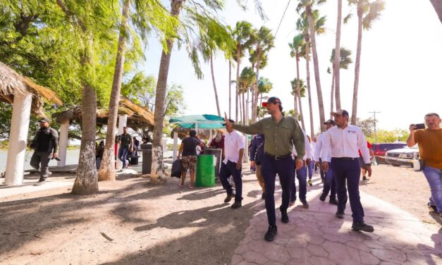 SUPERVISA CARLOS PEÑA ORTIZ LA PLAYITA DE REYNOSA Y REAFIRMA SEGURIDAD PARA SEMANA SANTA 2026
