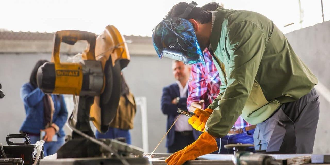 IMPULSA CARLOS PEÑA ORTIZ REINSERCIÓN SOCIAL CON CURSO DE SOLDADURA EN CENTRO DE REHABILITACIÓN