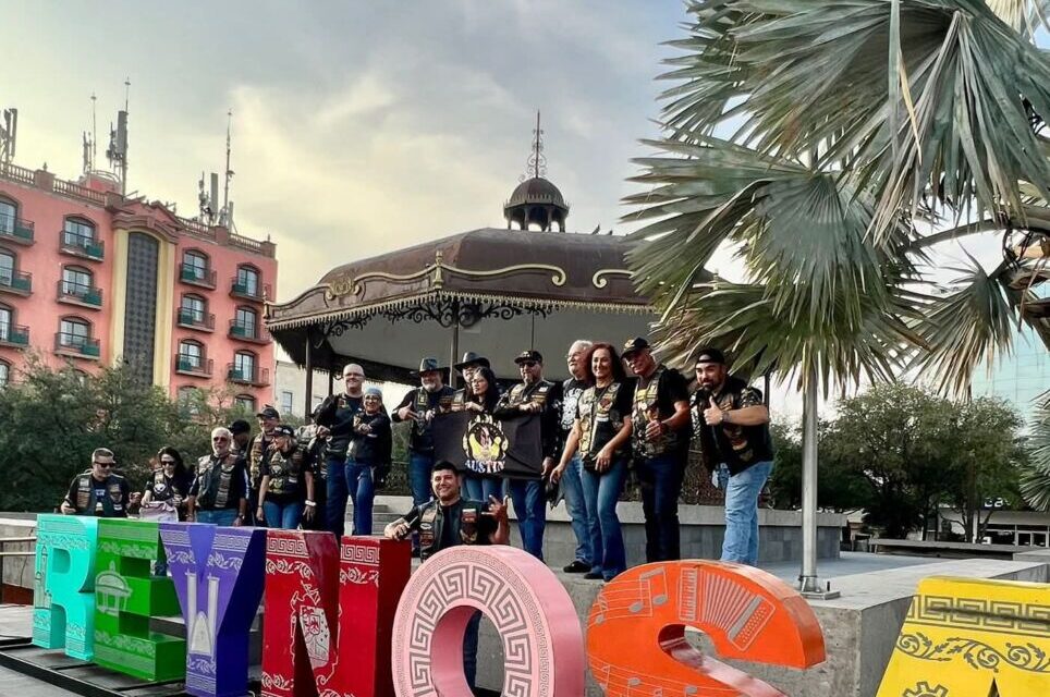 VISITA REYNOSA LA CARAVANA INTERNACIONAL DE MOTOCICLISTAS LAMA