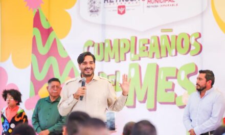 FESTEJA CARLOS PEÑA ORTIZ A NIÑAS Y NIÑOS REYNOSENSES NACIDOS EN ABRIL