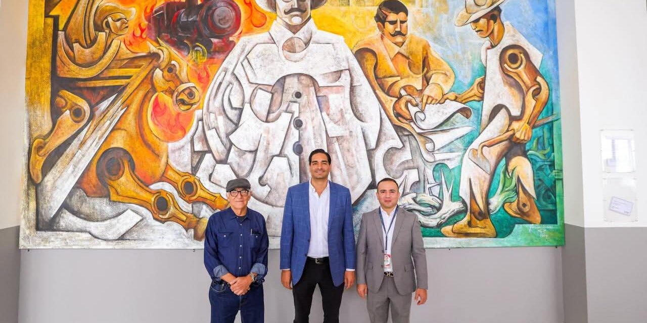 EL GOBIERNO DE REYNOSA Y EL AEROPUERTO INTERNACIONAL LUCIO BLANCO FIRMAN CONVENIO PARA CONSERVAR MURALES
