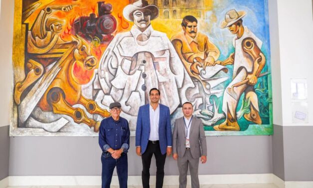 EL GOBIERNO DE REYNOSA Y EL AEROPUERTO INTERNACIONAL LUCIO BLANCO FIRMAN CONVENIO PARA CONSERVAR MURALES