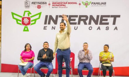 AMPLÍA GOBIERNO DE REYNOSA ACCESO GRATUITO A INTERNET CON EL PROGRAMA “INTERNET EN TU CASA”
