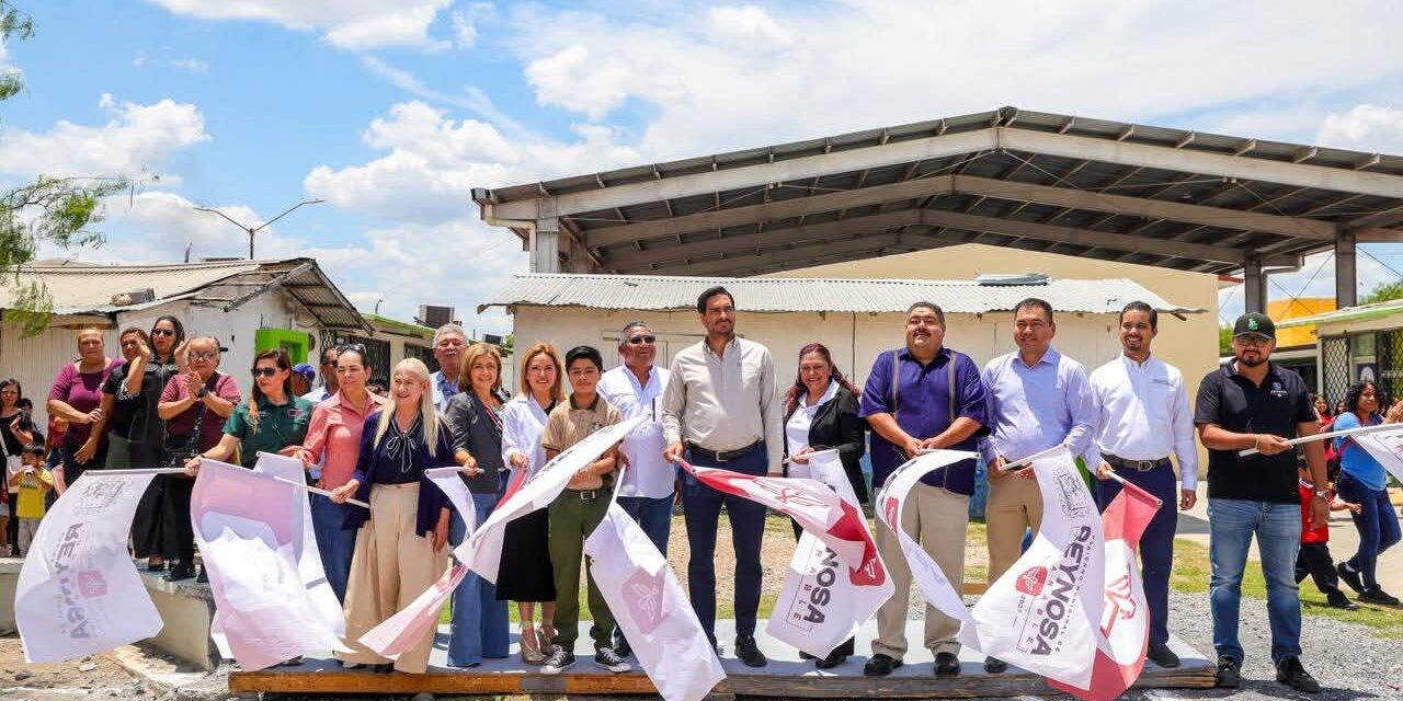 INICIA GOBIERNO DE REYNOSA CONSTRUCCIÓN DE COMEDOR ESCOLAR EN PRIMARIA DE VILLAS DE DIAMANTE