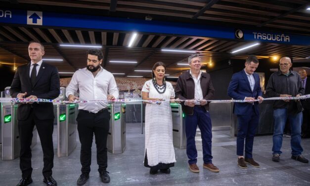 Entrega Clara Brugada renovación de estaciones de la Línea 2 del Metro; se destinaron 2 mil 200 mdp para su modernización con obras que permanecerán para la población