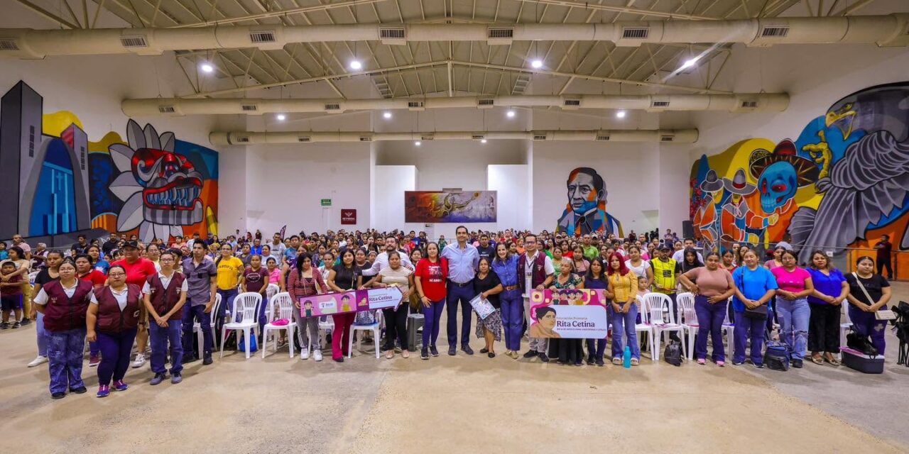 MÁS DE 32 MIL ESTUDIANTES DE REYNOSA RECIBEN APOYO A TRAVÉS DE LA BECA RITA CETINA
