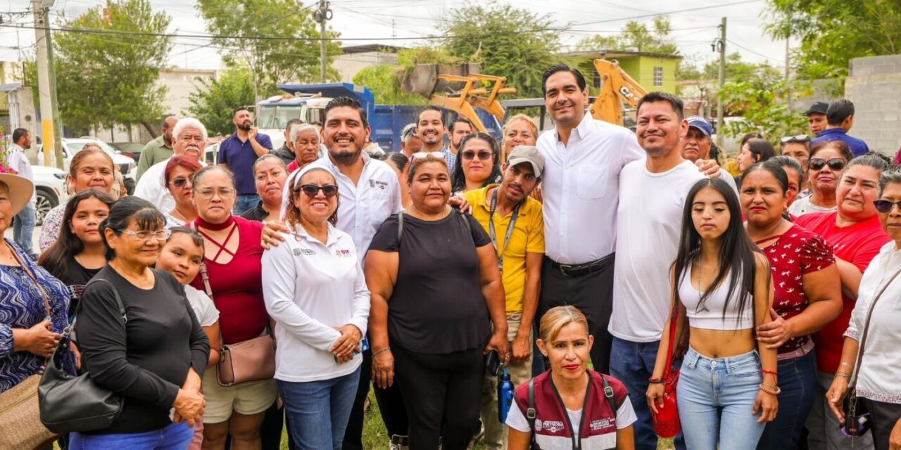 DESTACA ANTONIO CHÁVEZ TRABAJO PERMANENTE DE CUADRILLAS EN COLONIAS DE REYNOSA