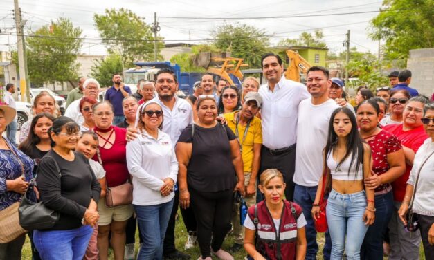 DESTACA ANTONIO CHÁVEZ TRABAJO PERMANENTE DE CUADRILLAS EN COLONIAS DE REYNOSA