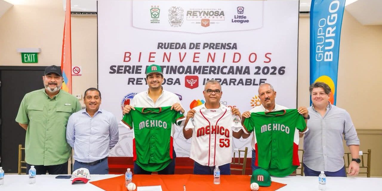 SERÁ REYNOSA LA SEDE PARA LA SERIE LATINOAMERICANA DE BEISBOL 2026 DE LIGAS PEQUEÑAS