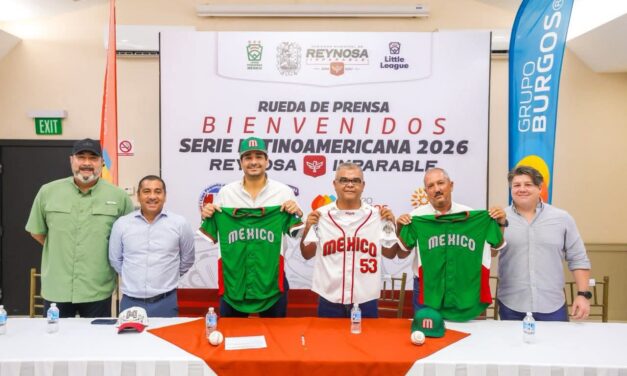 SERÁ REYNOSA LA SEDE PARA LA SERIE LATINOAMERICANA DE BEISBOL 2026 DE LIGAS PEQUEÑAS