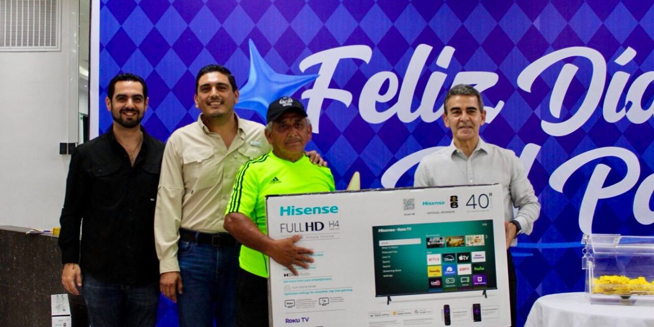 RECONOCE ANTONIO CHÁVEZ A PADRES TRABAJADORES EN FESTEJO DEL DÍA DEL PADRE