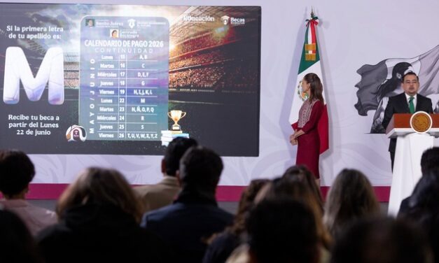 Becas para el Bienestar generan igualdad e impulsan a las niñas y niños a estudiar; benefician a 12.8 millones de estudiantes: Presidenta
