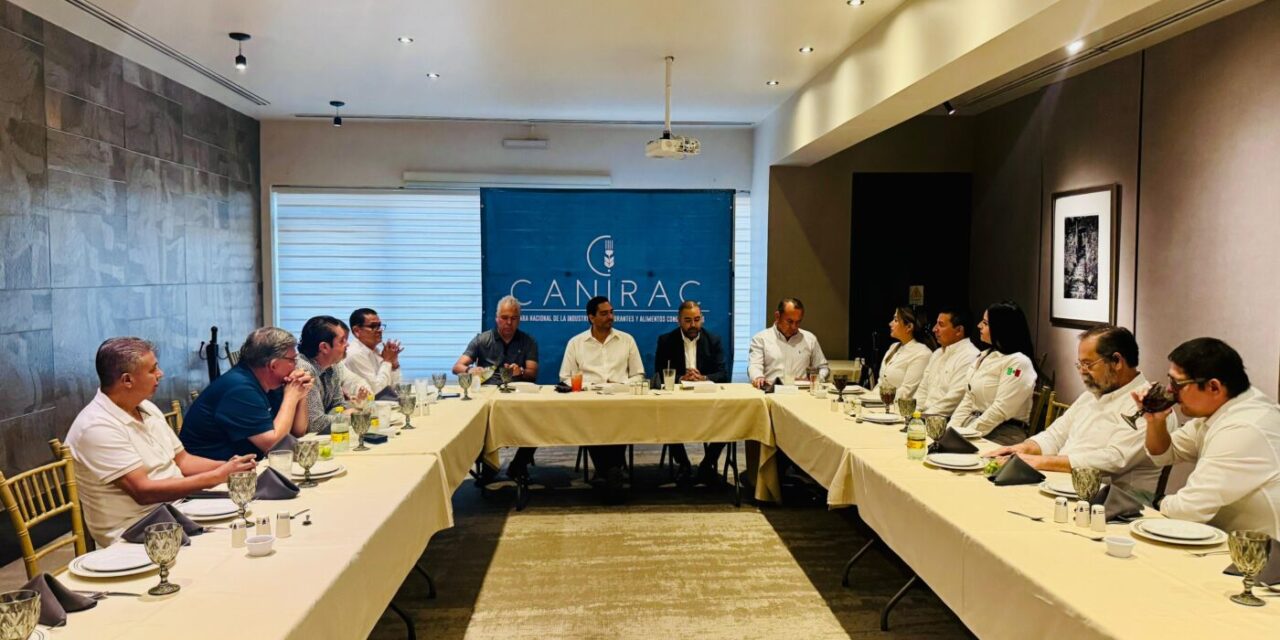 CARLOS PEÑA ORTIZ FORTALECE ALIANZA CON CANIRAC PARA IMPULSAR EL DESARROLLO ECONÓMICO DE REYNOSA