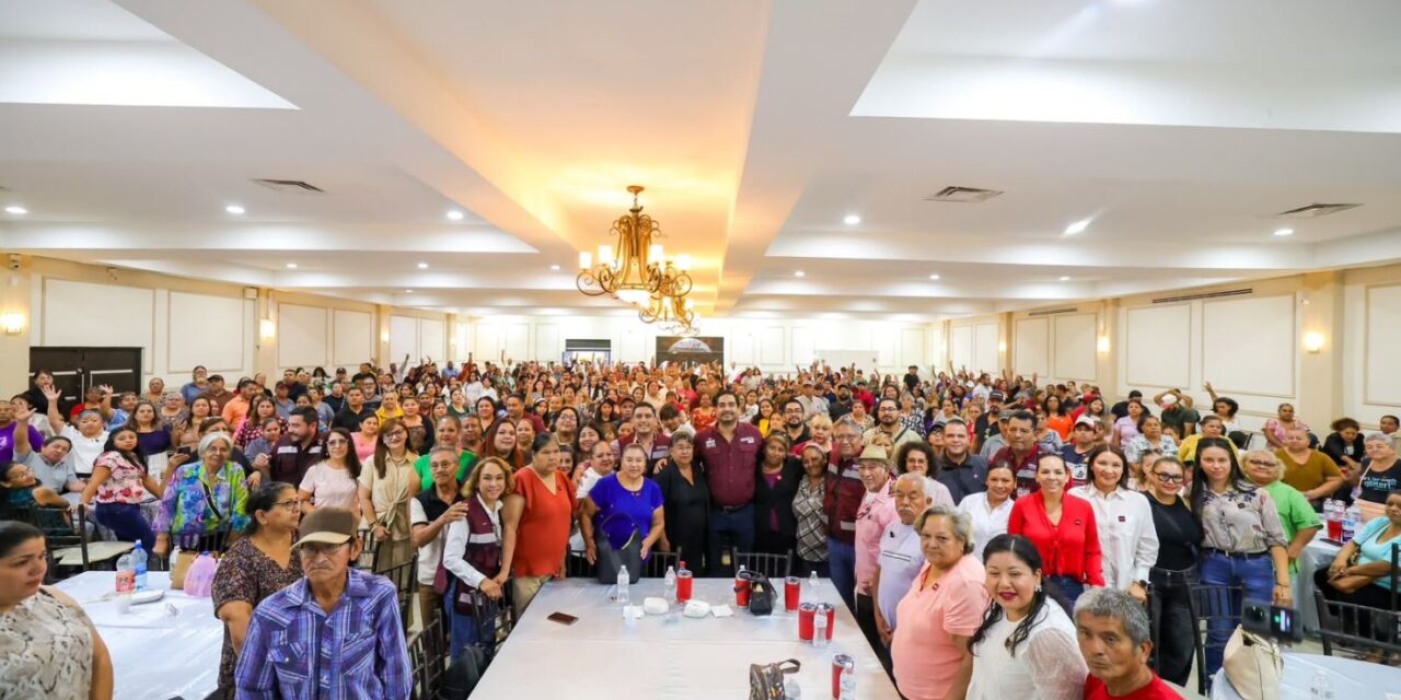MORENA MUESTRA UNIDAD EN ASAMBLEA INFORMATIVA EN REYNOSA