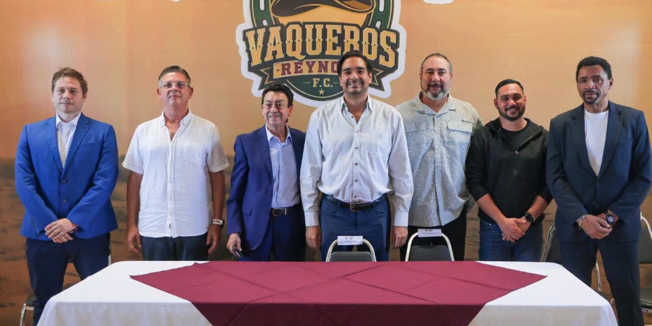 BUSCARÁ GOBIERNO DE CARLOS PEÑA ORTIZ TALENTO LOCAL CON VISORÍAS DE VAQUEROS REYNOSA F.C.