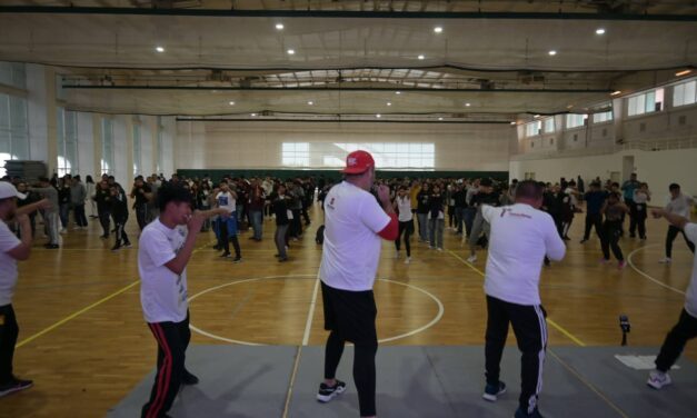 BOXEO Y ACTIVACIÓN FÍSICA REÚNEN A LAS FAMILIAS DE REYNOSA EN JORNADA NACIONAL