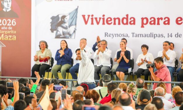 VIVIENDA PARA EL BIENESTAR LLEGA A FAMILIAS DE REYNOSA CON RESPALDO DE LOS TRES ÓRDENES DE GOBIERNO