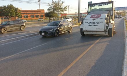 REALIZA MUNICIPIO JORNADA DE LIMPIEZA NOCTURNA EN BULEVARES HIDALGO Y LAS FUENTES, DE REYNOSA