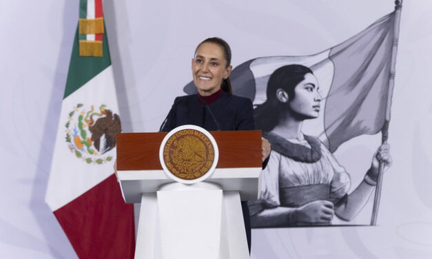 Presidenta destaca cifra más baja de homicidios dolosos en un día en por lo menos 15 años; se registraron 20 casos el 13 de agosto