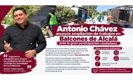 AMPLÍA EL GOBIERNO DE REYNOSA DOS SEMANAS MÁS LA JORNADA DE LIMPIEZA EN BALCONES