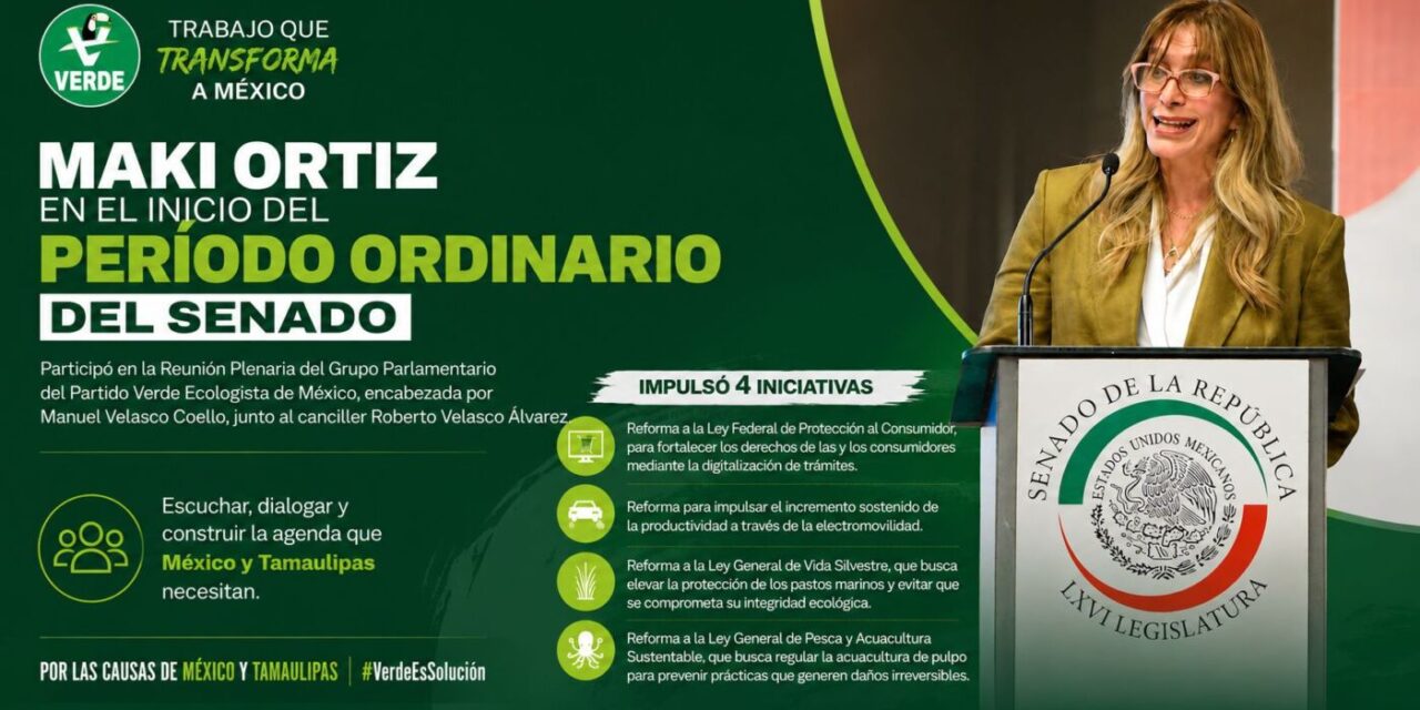 MAKI ORTIZ ARRANCA NUEVO PERIODO LEGISLATIVO CON AGENDA AMBIENTAL Y DE PROTECCIÓN AL CONSUMIDOR