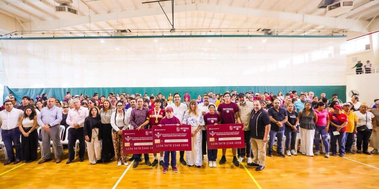 GOBIERNO DE REYNOSA FORTALECE EL DEPORTE CON BECAS PARA MÁS DE 1,800 ATLETAS